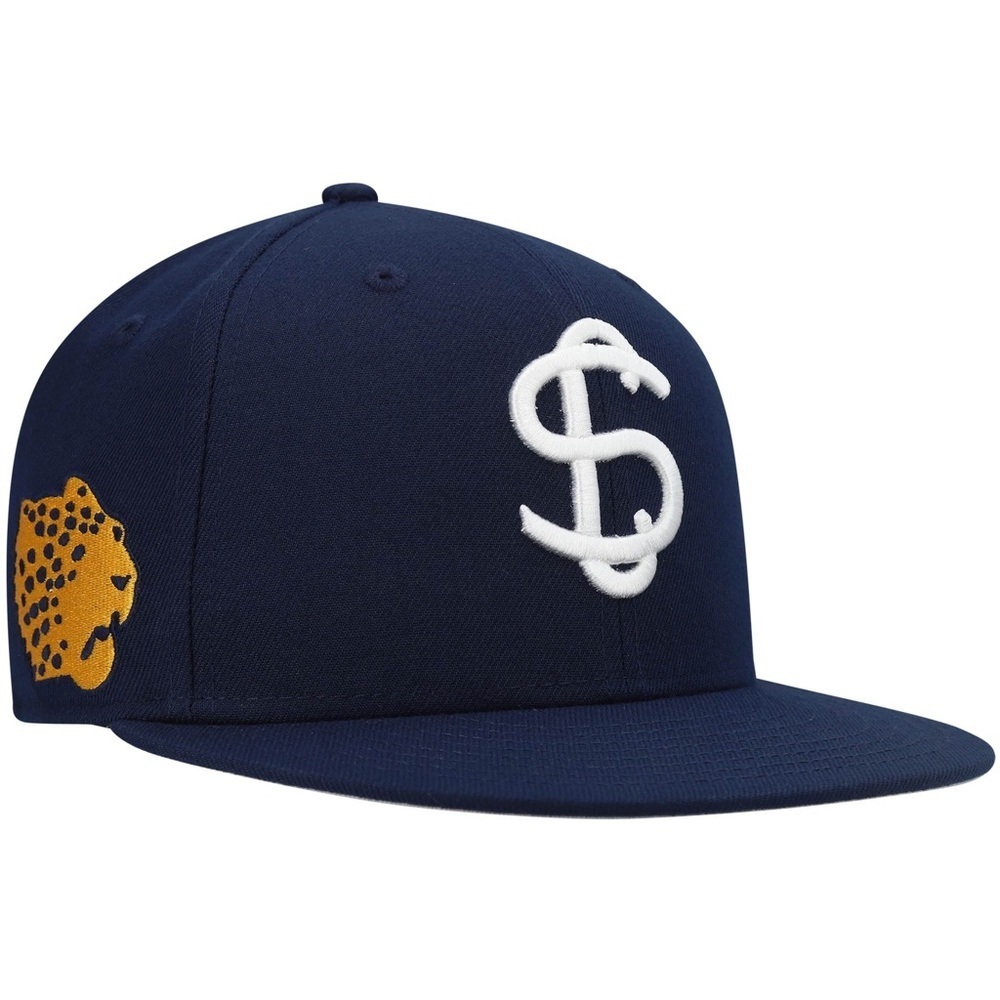 Men's Santa Clara Leopardos Rings & Crwns Navy Team Fitted Hat Sz 7 1/4